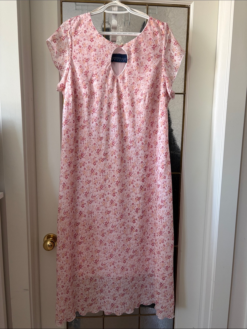 Addition Elle Pink Floral Dress